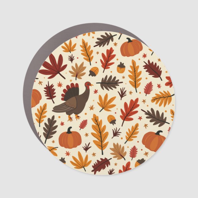 thanksgiving fall magnets (Front)
