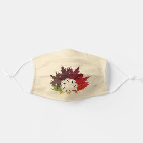 Thanksgiving Fall Maple Leaf Cloth Face Mask