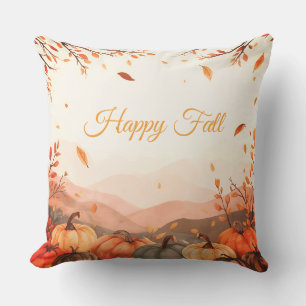 Thanksgiving, Fall Season ,Happy Fall Outdoor Pill Pillow
