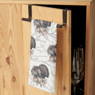 Thanksgiving Fall Turkey Kitchen Towels
