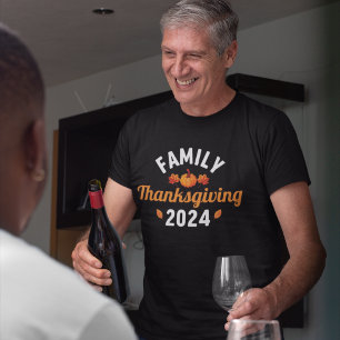 Thanksgiving Family 2024   Matching  T-Shirt