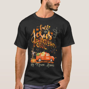 Thanksgiving Family Autumn Fall Christian Hallowee T-Shirt