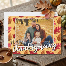 Thanksgiving Family Photo Gratitude Celebration