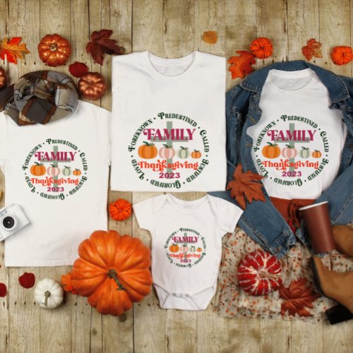 Thanksgiving family T_Shirt