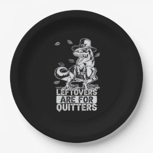 Thanksgiving - Family Thanksgiving Dinner Squad Paper Plates