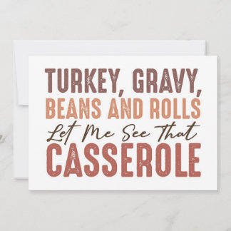 Thanksgiving Feast Card