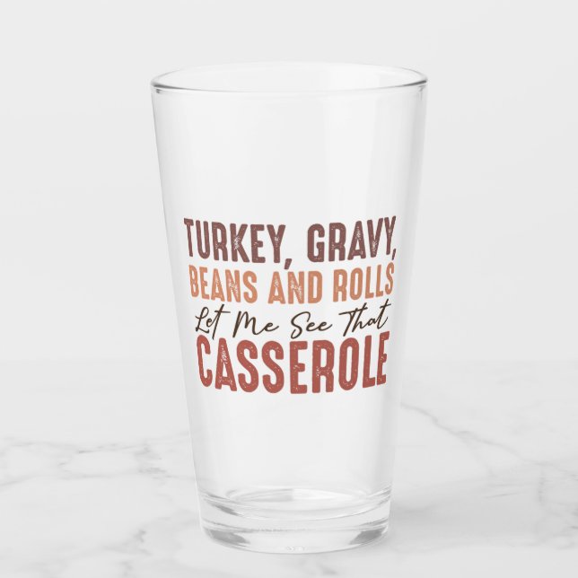Thanksgiving Feast Glass (Front)