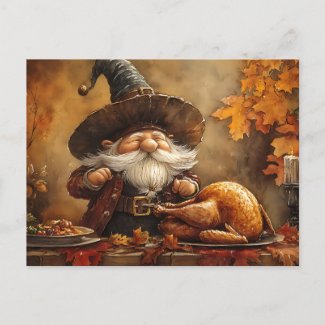 Thanksgiving Feast Gnome