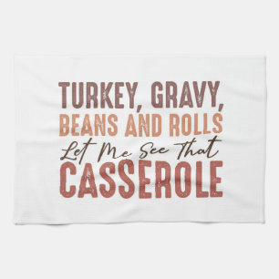 Thanksgiving Feast Kitchen Towel