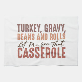 Thanksgiving Feast Kitchen Towel