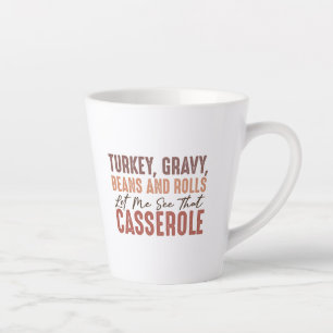Thanksgiving Feast Latte Mug
