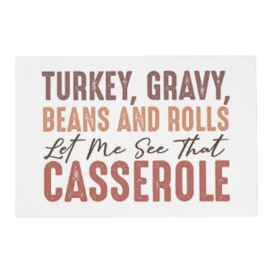 Thanksgiving Feast Placemat