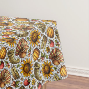 Thanksgiving Feast Tablecloth