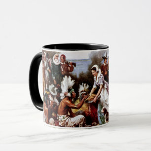 Thanksgiving Fine Art Gift Mugs