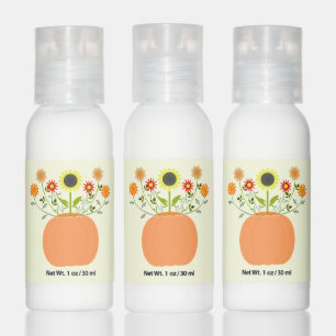Thanksgiving Flowers in Pumpkin Hand Lotion