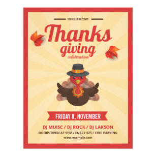Thanksgiving Flyer template