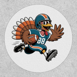 Thanksgiving Football Turkey Fantasy Football Patch