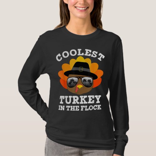 Thanksgiving for Boys Coolest Toddler Thanksgiving T_Shirt