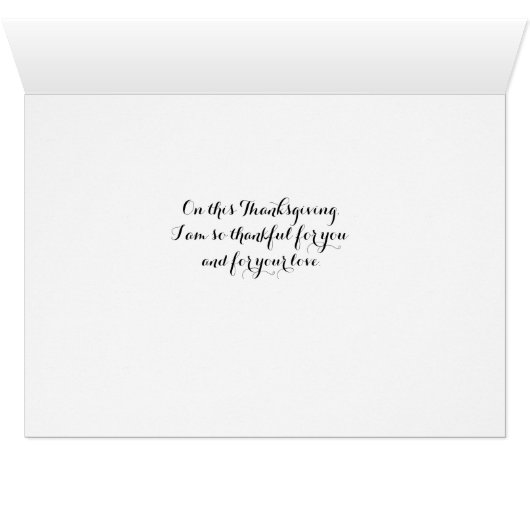 Thanksgiving for Partner Scrapbook-y Woods Foxes (Inside Horizontal (Bottom))