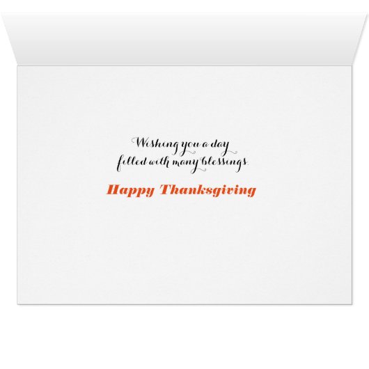 Thanksgiving for Sister Scrapbook-look Woods Foxes (Inside Horizontal (Bottom))