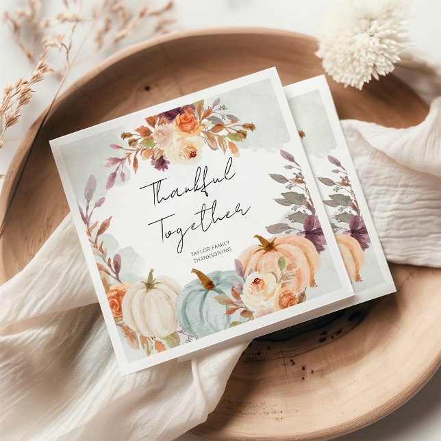 Thanksgiving Friends Giving Dinner Napkins (Creator Uploaded)