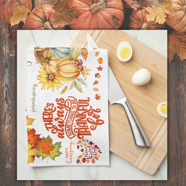 Thanksgiving Friendsgiving Autumn | Kitchen Towel (Creator Uploaded)