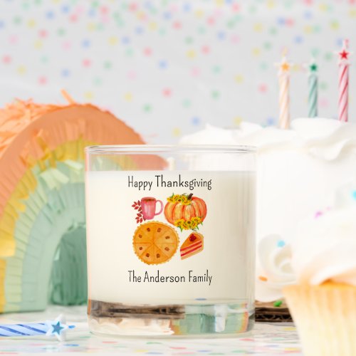 Thanksgiving Friendsgiving Pumpkin Spice Latte  Scented Candle