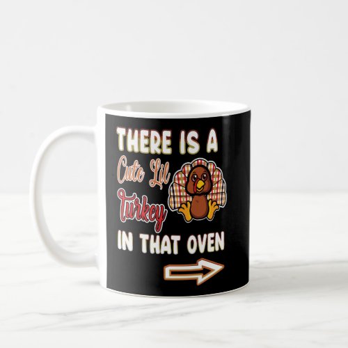 Thanksgiving Funny Daddy To Be Pregnancy Announcem Coffee Mug