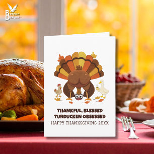 Thanksgiving Funny Turducken Card