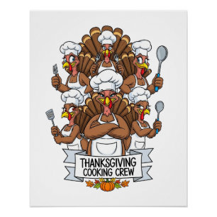 Thanksgiving Glossy Poster