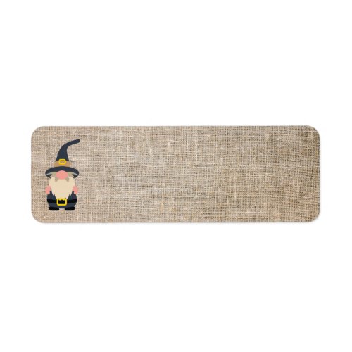 Thanksgiving Gnome Address Labels