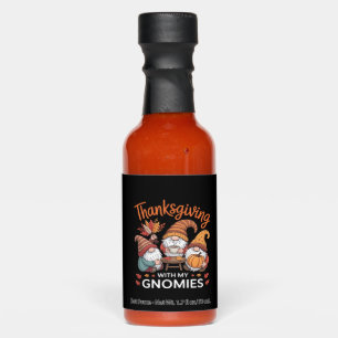 Thanksgiving Gnome Fall Leopard Turkey Essential T Hot Sauces