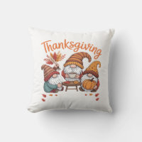 Thanksgiving Gnome Fall Leopard Turkey Essential T