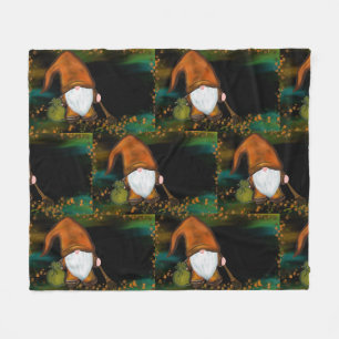 THANKSGIVING GNOME FLEECE BLANKET