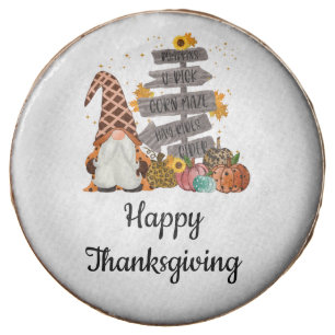 Thanksgiving Gnomes, Fall, Autumn, Pumpkins Party Chocolate Covered Oreo