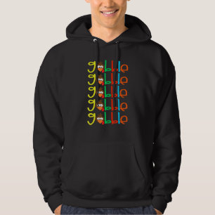 Thanksgiving Gobble Gobble Men Women Boys Girls Hoodie