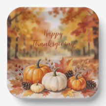 Thanksgiving Golden Trendy Autumn Collection