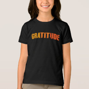 Thanksgiving Gratitude Family Get Together Matchin Tri-Blend Shirt