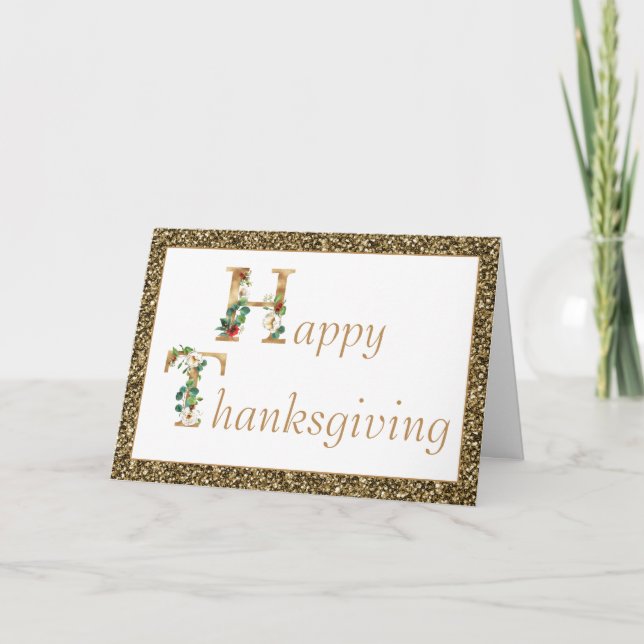 Thanksgiving Greeting Card (Front)