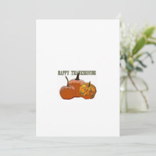 Thanksgiving Greeting Card