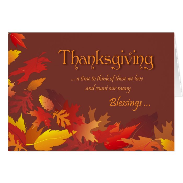 Thanksgiving Greeting Card | Zazzle