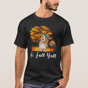 Thanksgiving Halloween It's Fall Y'all Shih Tzu Do T-Shirt