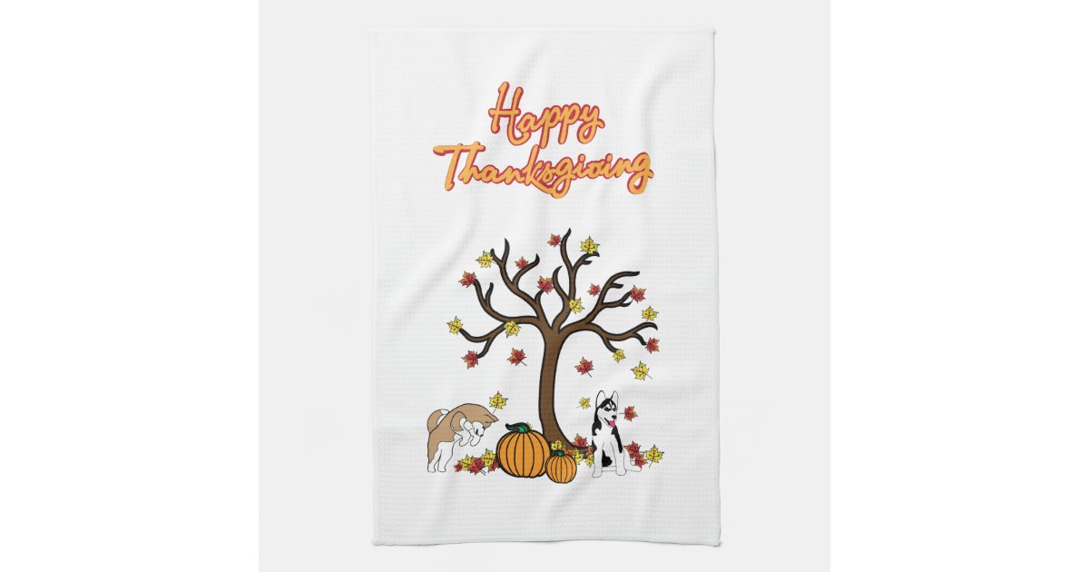 Thanksgiving Hand Towel Zazzle