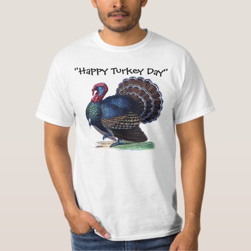 Thanksgiving Happy Turkey Day Fun T_Shirt