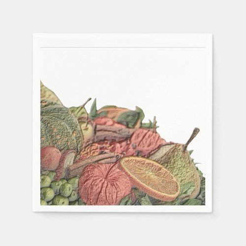 Thanksgiving Harvest Collection Napkins