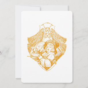 Thanksgiving Harvest Dinner Vintage Turkey Invitation