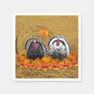 Thanksgiving Harvest Paper Napkin