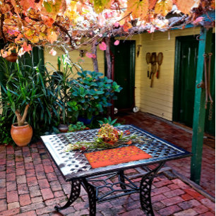 Thanksgiving harvest vegetable orange pattern placemat