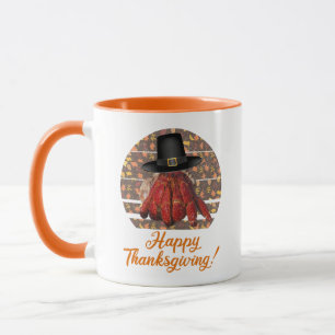 Thanksgiving Hermit Crab Mug