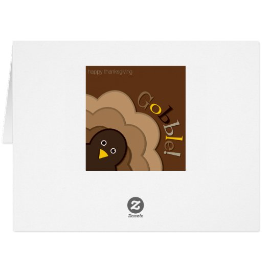 Thanksgiving hiding turkey (Back Horizontal)